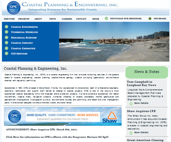 Professional Engineering Firm Website and Sales Tool