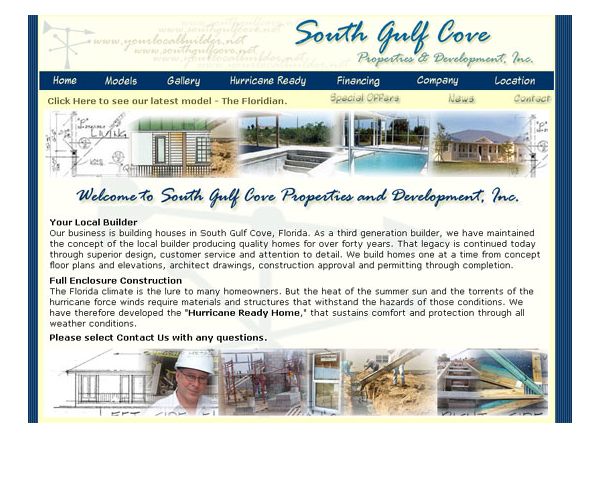 A Construction Company Website